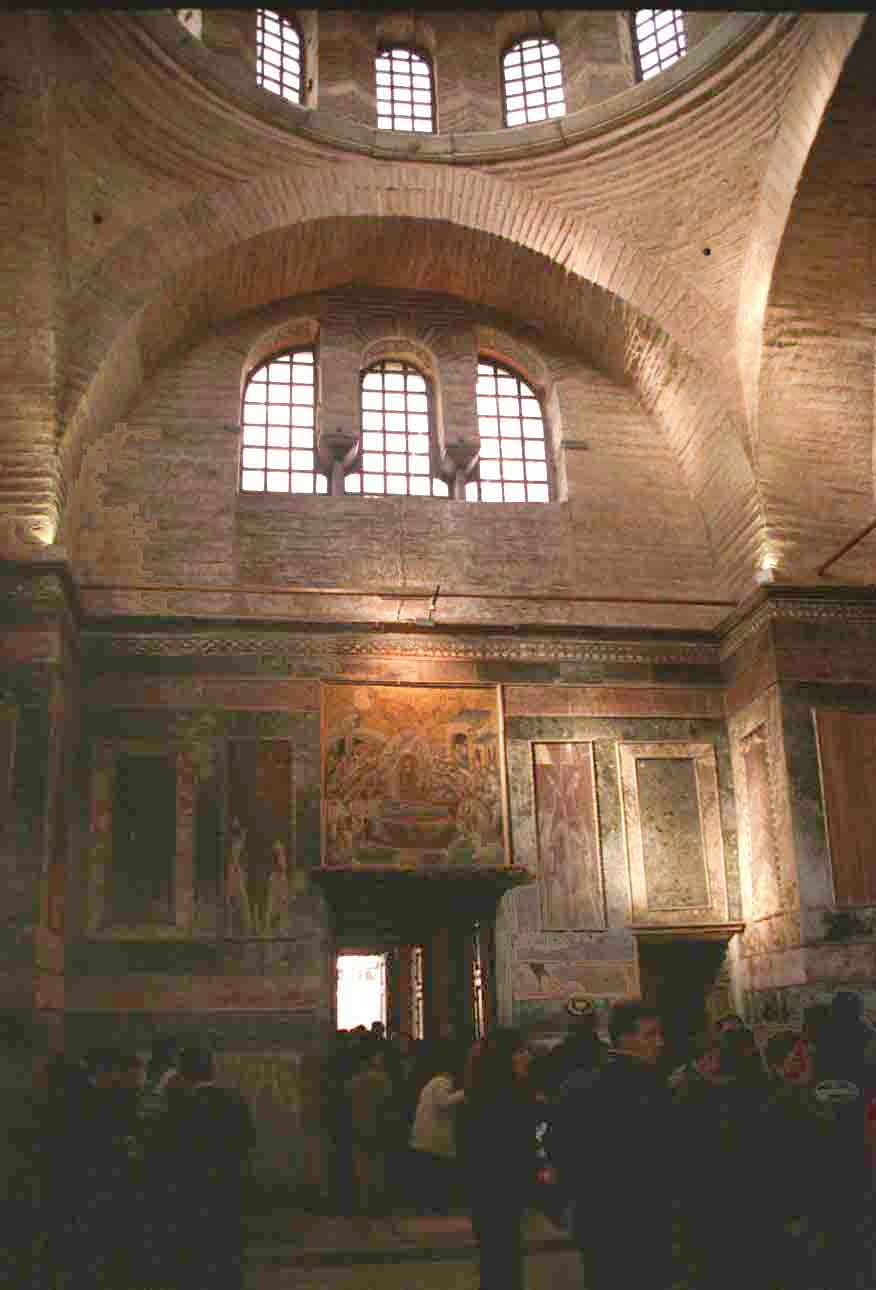 22 - Turquia - Istanbul, iglesia bizantina de Kariye Camii, interior